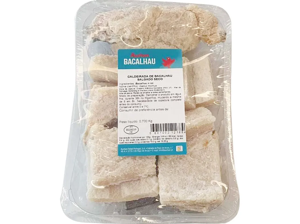 Caldeirada bacalhau Auchan 700 g