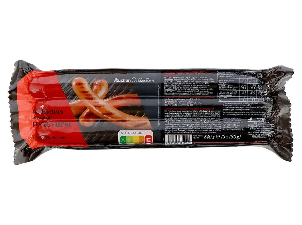 Salsicha collection bockwurst 3 x 180 g