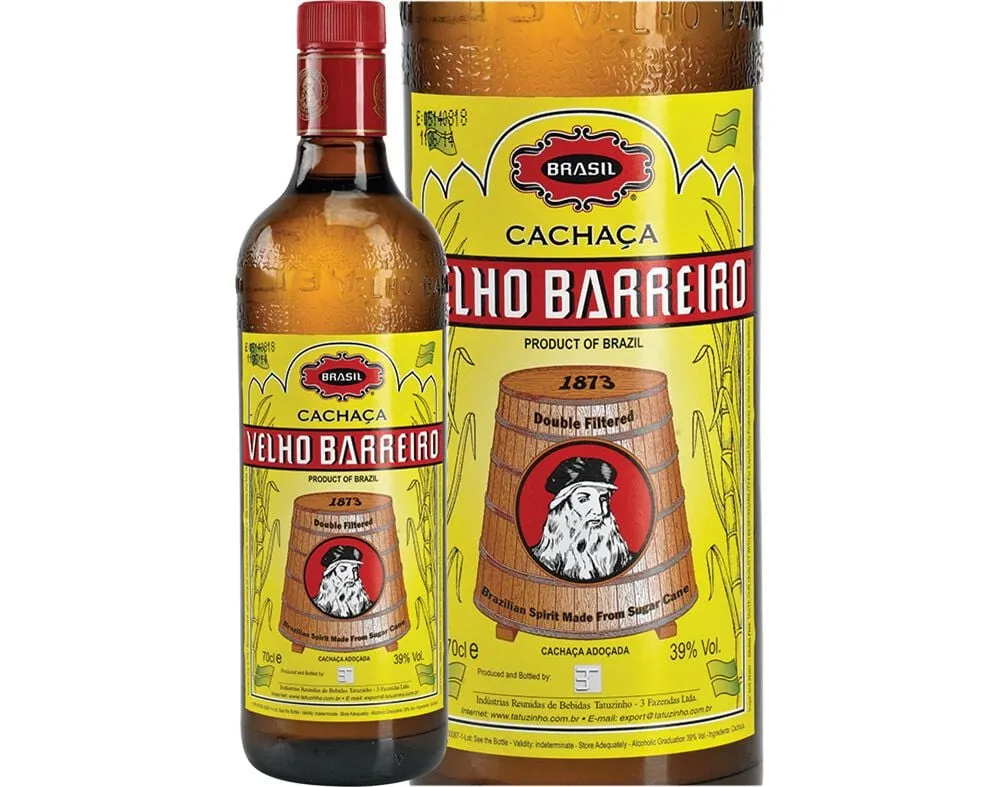 Cachaça Velho Barreiro 0,70 L