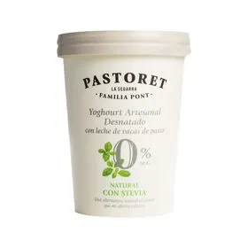 Iogurte Natural com Stevia Pastoret