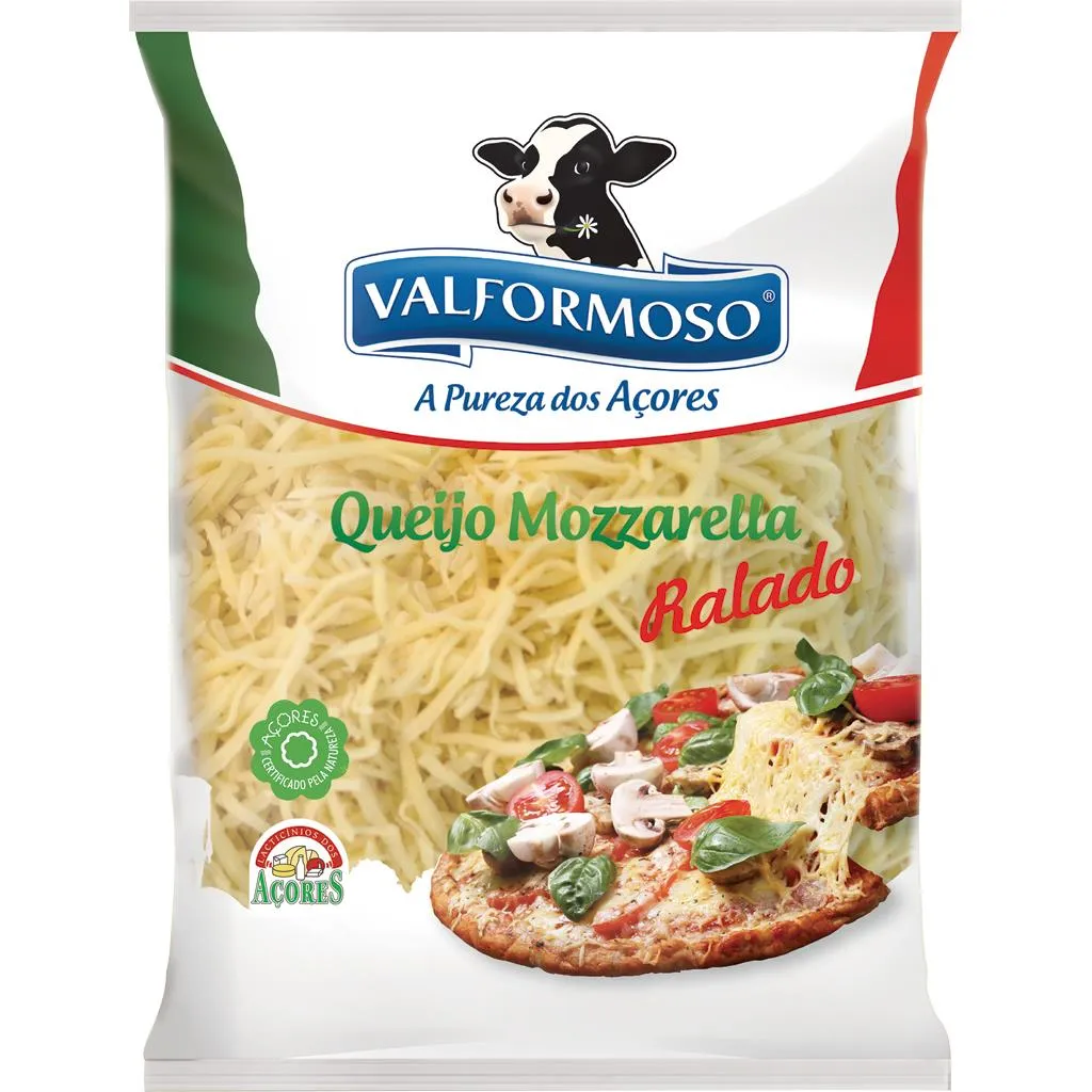 Queijo mozzarela ralado