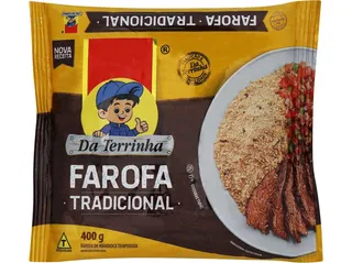 Farofa mandioca DA Terrinha tradicional 400 g