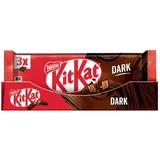 Snack Chocolate Negro, 3x41.5g