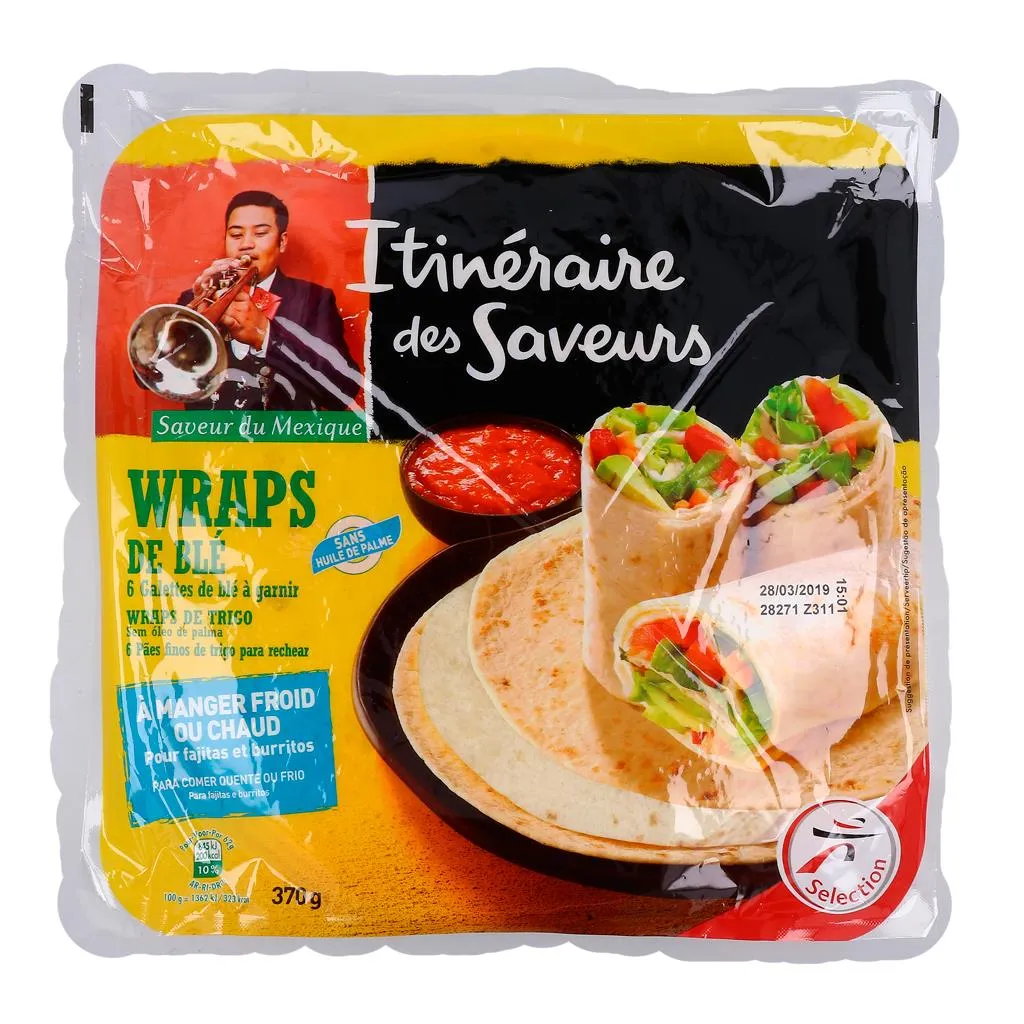 6 wraps