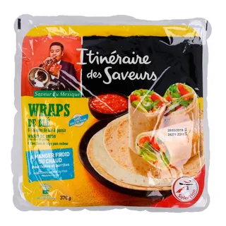 6 wraps Itinéraire des Saveurs