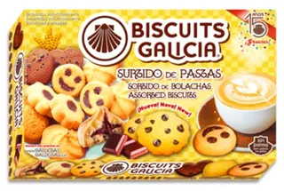 Sortido de Biscoitos Biscuits Galicia 550 g