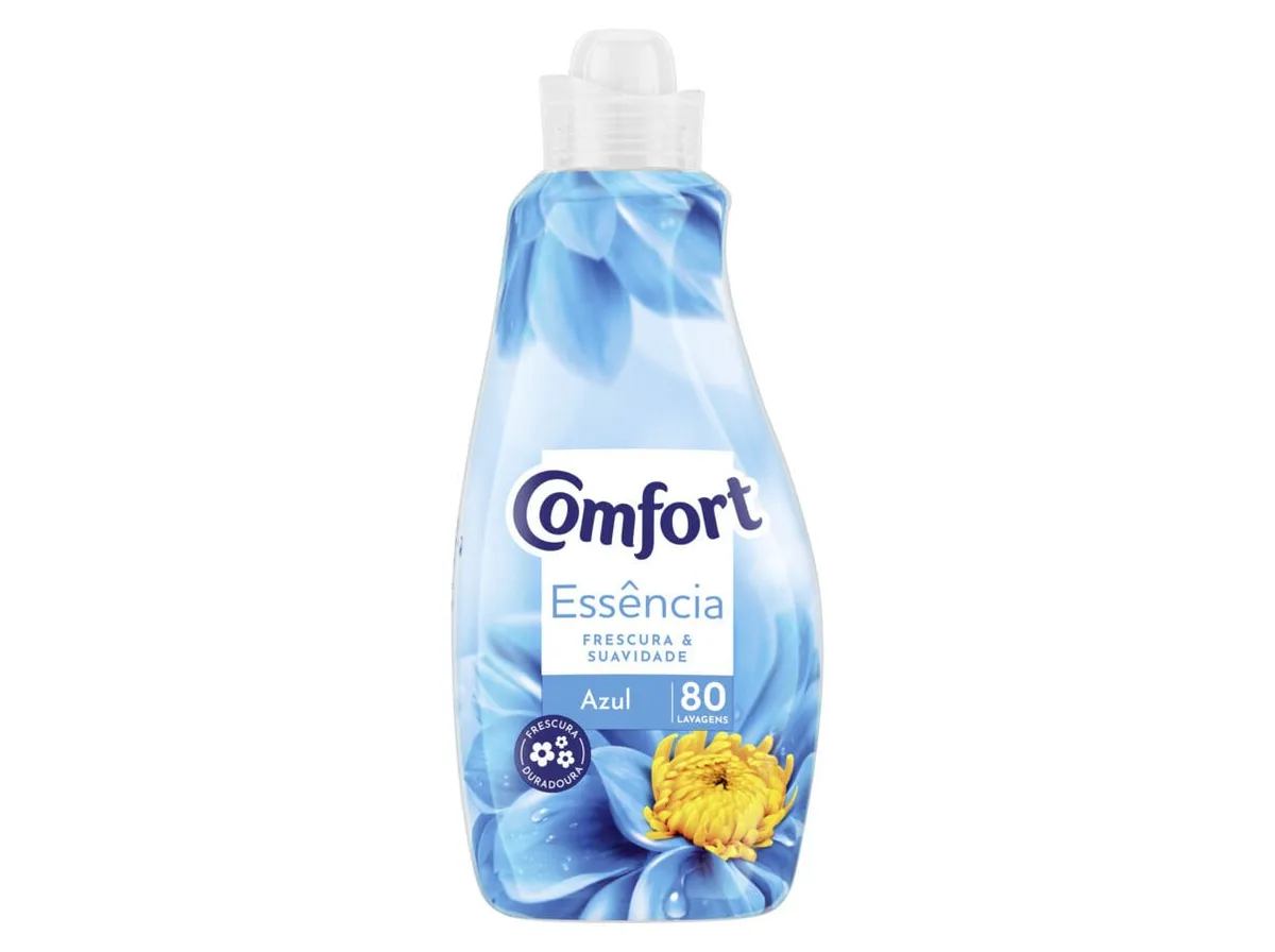 Amaciador Comfort essência azul 80d