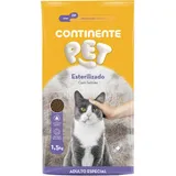 Ração para Gato Adulto Esterilizado Salmão Continente Pet