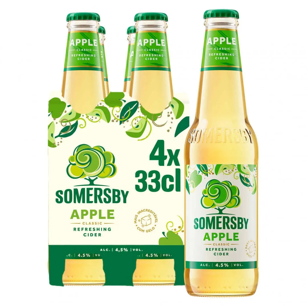 Sidra com Álcool Maçã Pack 4
