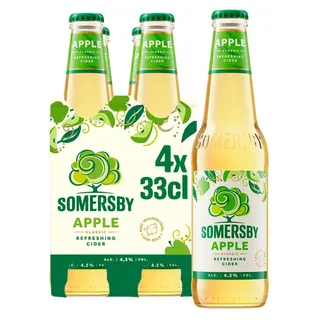 Sidra com Álcool Maçã Pack 4 Somersby