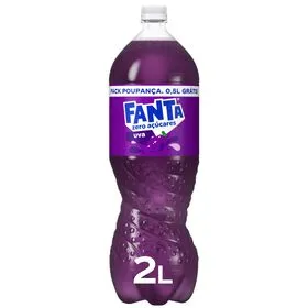 Refrigerante com Gás Uva sem Açúcar Fanta