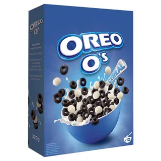 Cereais de chocolate os, 320g Oreo