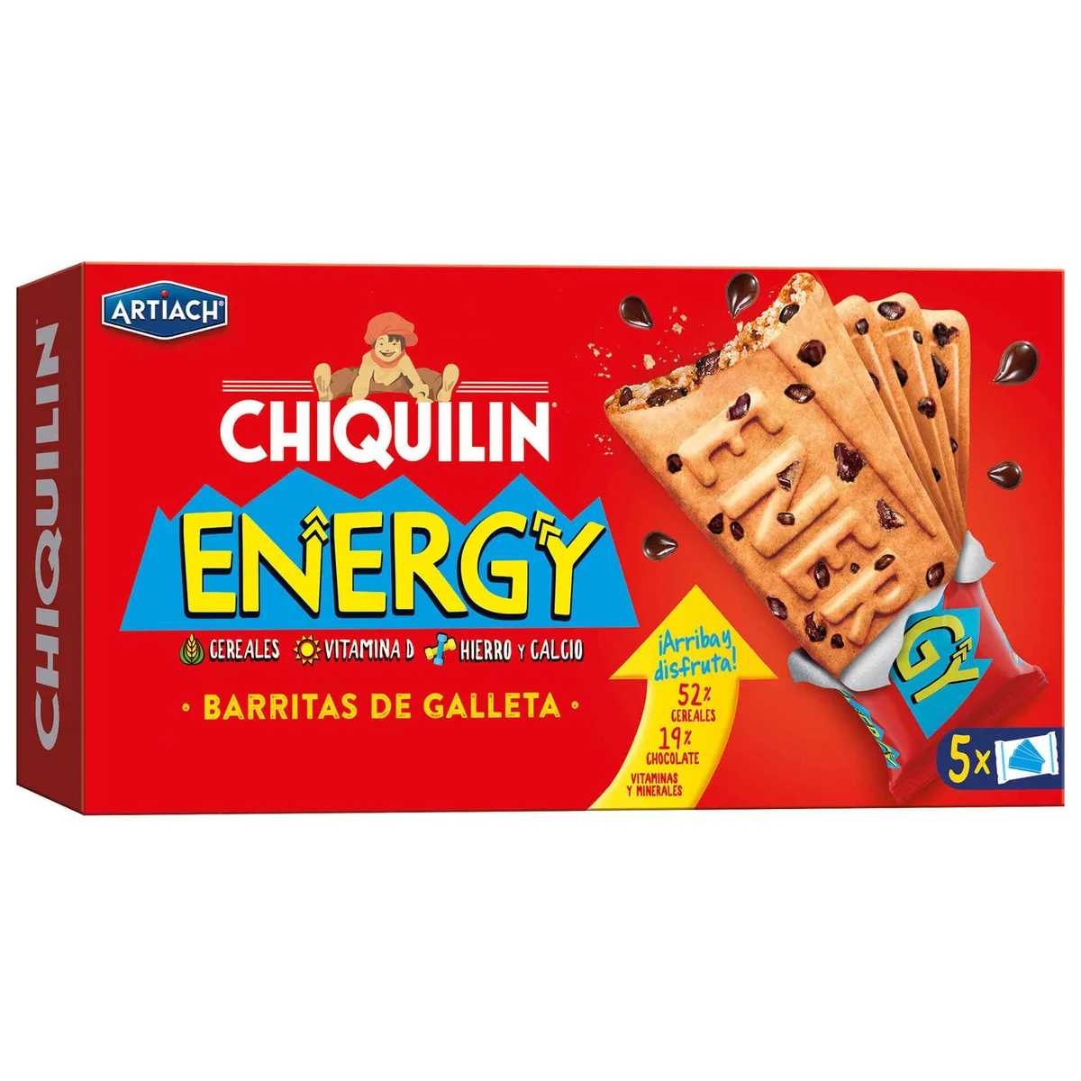 Bolachas chiquilin energy
