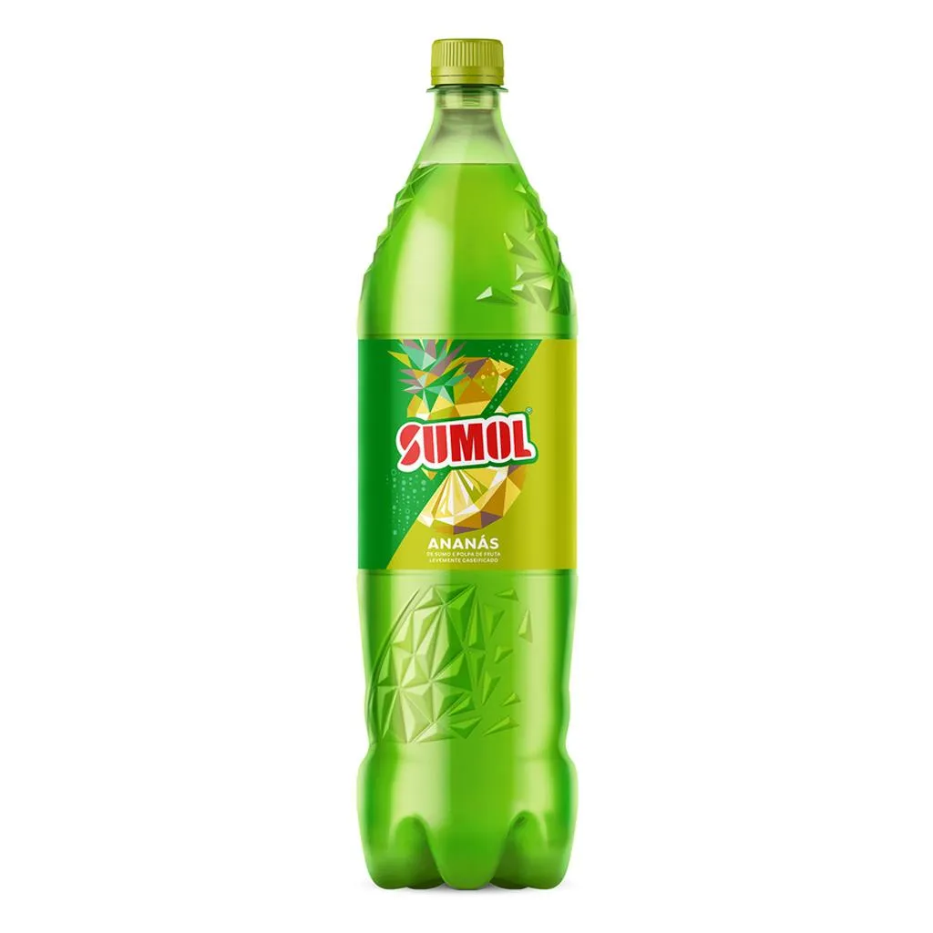 Refrigerante com Gás de Ananás, emb. 1,5 lt