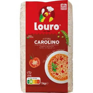 Arroz Carolino Extra Longo, emb. 1 kg Louro