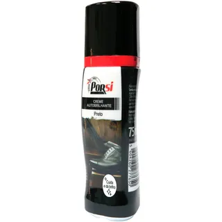 Creme Autobrilhante Preto 75 ml PorSi