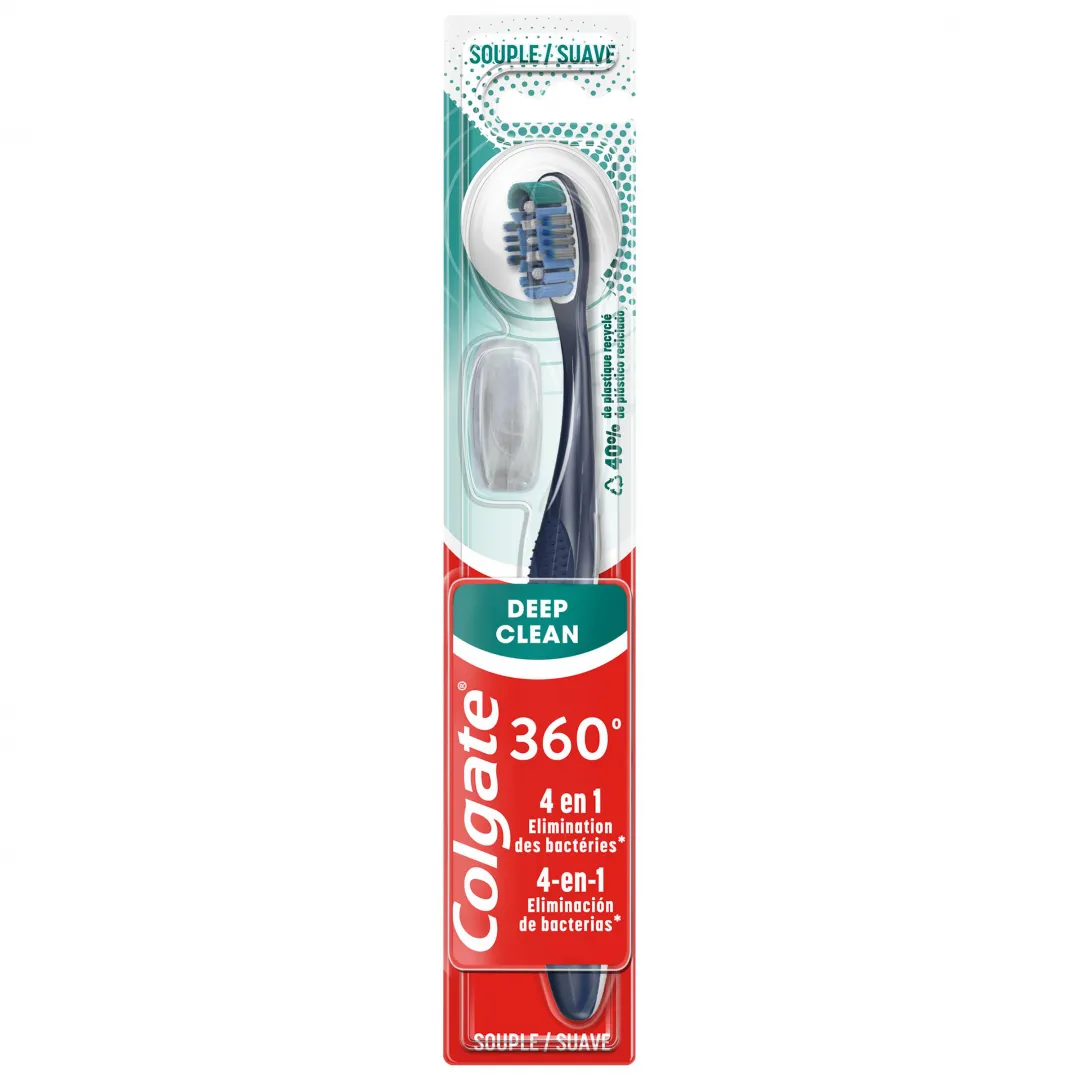 Escova de Dentes Suave Deep Clean 360