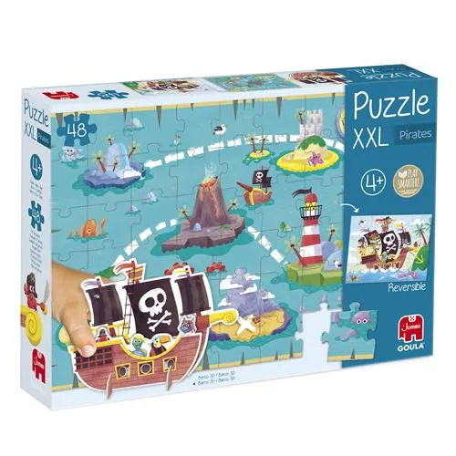 Puzzle XXL Piratas - Goula | Diset