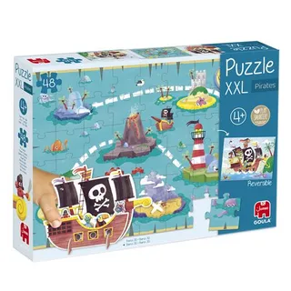 Puzzle XXL Piratas - Goula | Diset