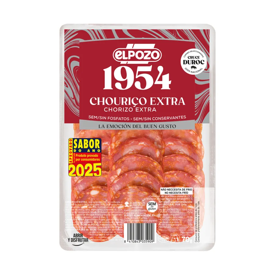 Chouriço Extra Fatiado
