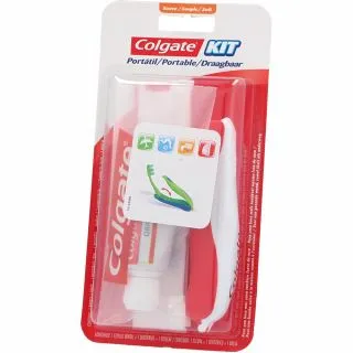 Kit Colgate Viagem Escova + Dentífrico