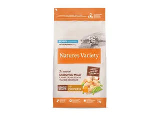 Ração cão Nature's Variety júnior frango 3 kg