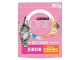 Ração para gato Purina ONE júnior com frango e arroz 800 g