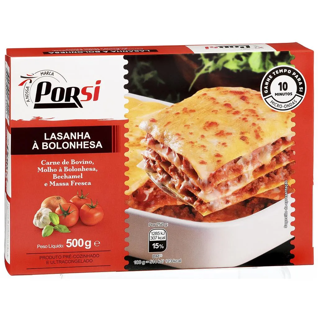 Lasanha a Bolonhesa 500g