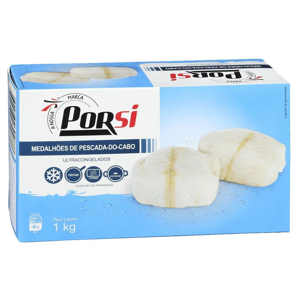 Medalhões Pescada 1kg