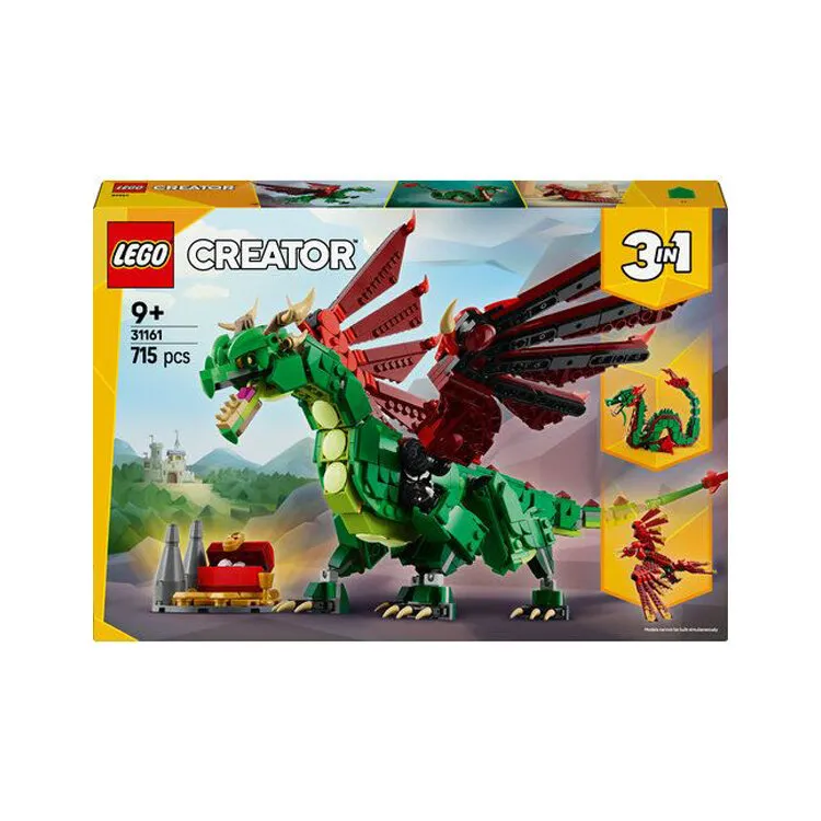 LEGO DRAGAO MEDIEVAL 31161