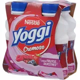 Iogurte Líquido Cremoso Frutos Silvestres Yoggi 4x160g