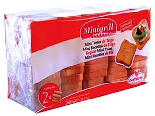 Mini tosta Grill normal familiar 240 g