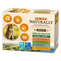 IAMS 48 x 85 g comida húmida para gatos em promoção: 36 + 12 grátis!