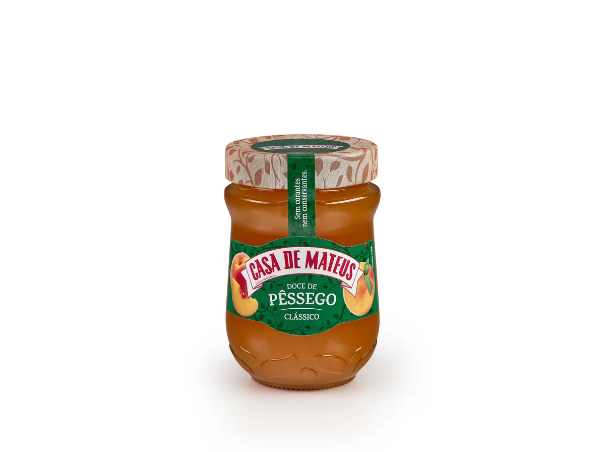 Compota CASA DE Mateus pêssego 345 g