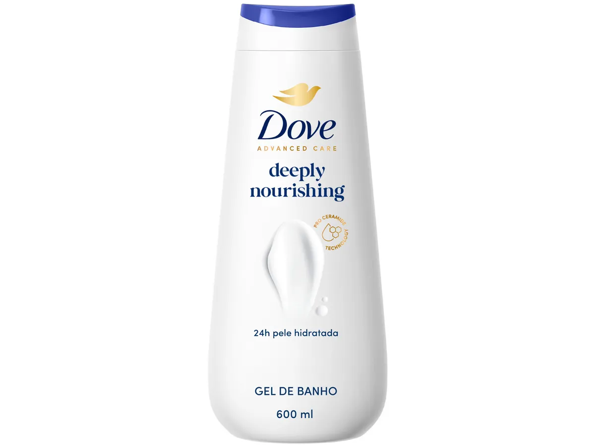 Gel banho DOVE advanced deeply nourishing 600 ml