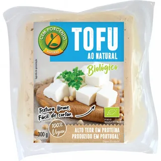 Tofu ao Natural Biológico Cem Porcento