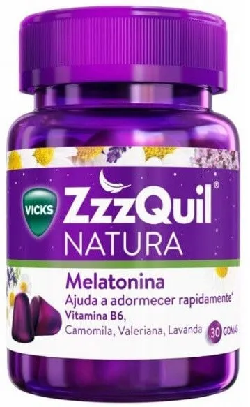 Gomas Melatonina Natura 30un