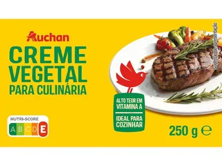 Creme vegetal Auchan culinário 250 g