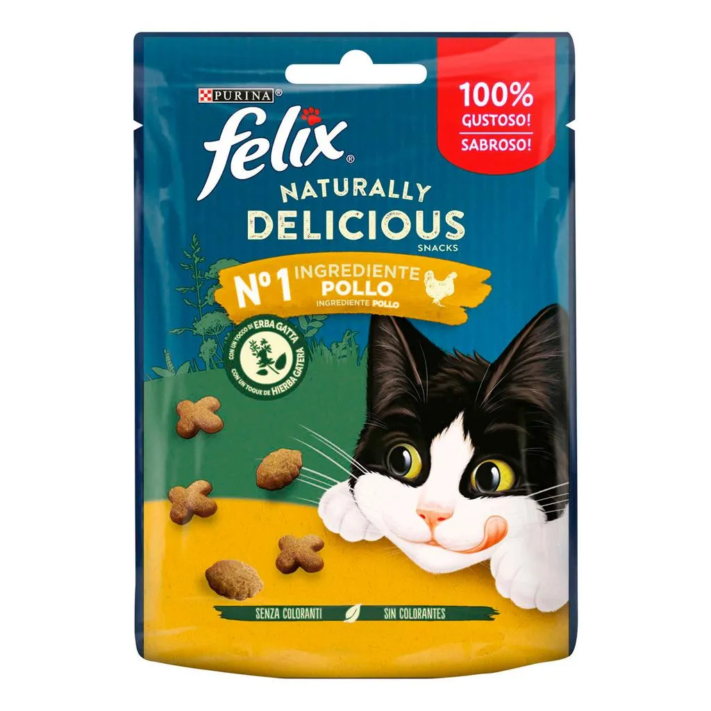 Snack para gato frango