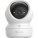 Câmara de Segurança Inteligente Wi-Fi EZVIZ H6c G1 4K 350º com Visão Noturna