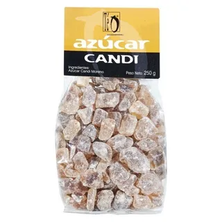 Açúcar Moreno Candi 250 g Té O