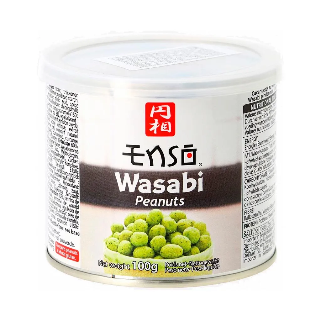 Amendoins com wasabi enso
