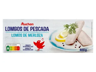Lombos de pescada Auchan 400 g
