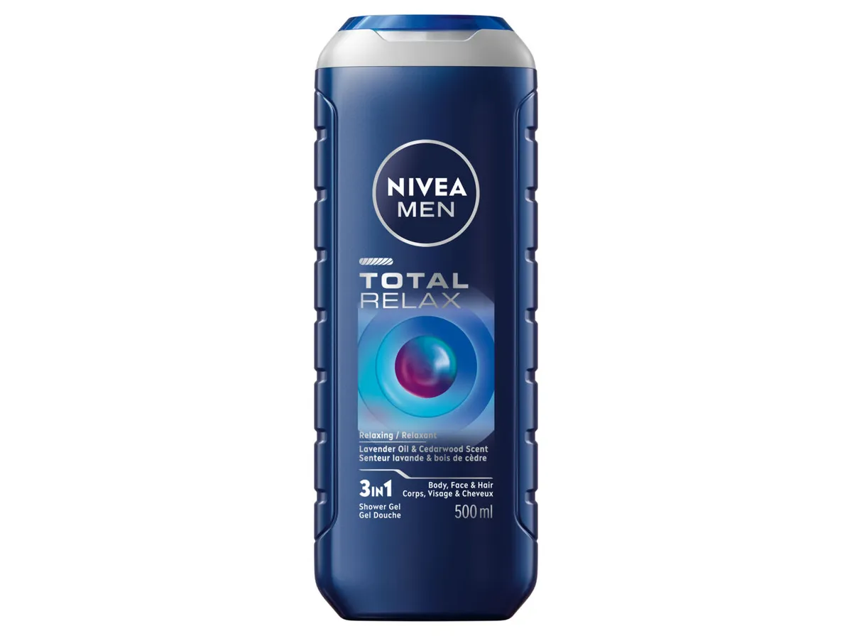 Gel de banho Nivea MEN total relax 500 ml