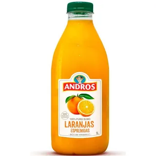 Sumo de laranja Andros