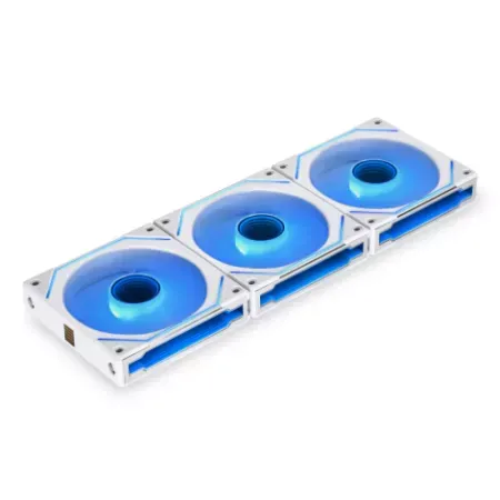 Ventoinha Lian Li UNI FAN SL120 Infinity RGB Reverse Blade PWM Branco 120mm (Pack 3)