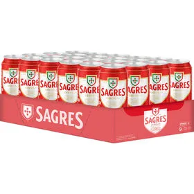 Cerveja com Álcool em Lata Sagres