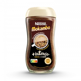 Bebida Solúvel de Cereais e Café Intenso Mokambo