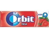Pastilhas Orbit elásticas morango 14 g