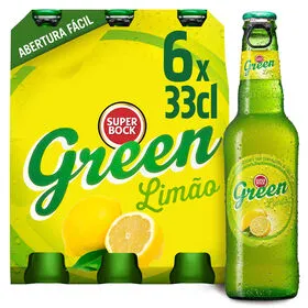 Cerveja com Álcool Sumo Natural Limão Super Bock Green